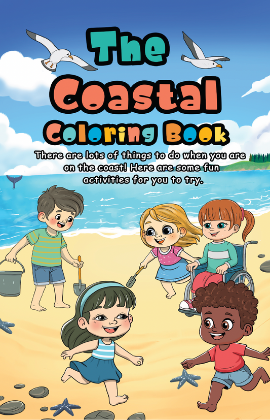 Coastal Adventures Coloring Book